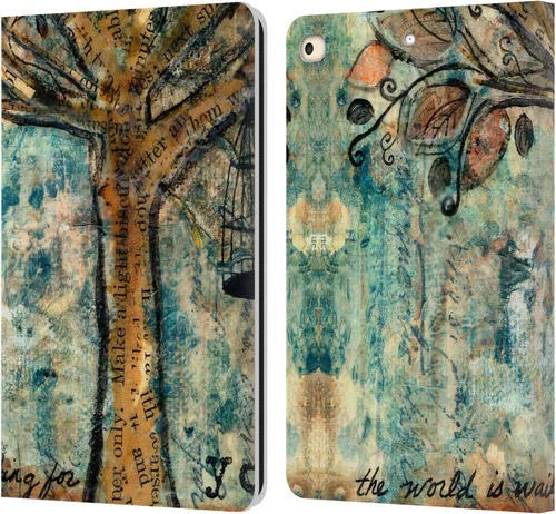 Vista 7 de Head Case Designs Officially Licensed Wyanne Half Light Nature 2 Leather Wallet Case Compatible with Apple iPad Air 2 (2014)