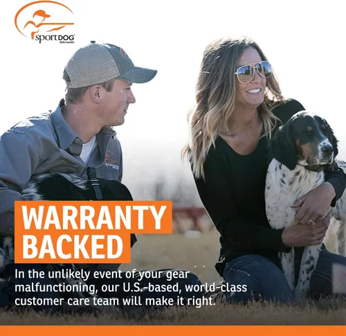 Vista 8 de SportDOG NoBark - Collar antiladridos Silent Partner Bark-Only Detection, 8 Progressive Static Levels, DryTek Waterproof, Replaceable Battery, Dogs