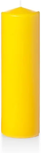 Vista 42 de yummi Velas redondas de pilar de 3 x 4 pulgadas, color verde oliva, 3 por paquete