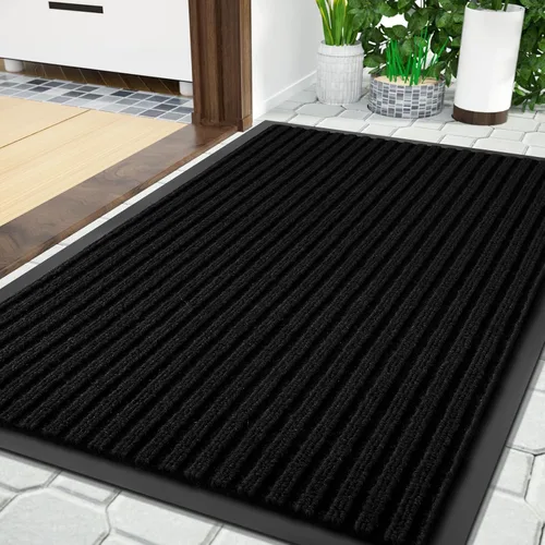 Vista 65 de Yimobra Tapetes de bienvenida para puerta delantera, 29.5 x 17 pulgadas, resistente, impermeable, para puerta exterior, entrada exterior