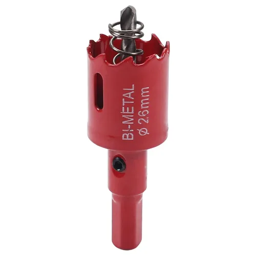 Vista 11 de Utoolmart Broca bimetal de 5/8 '' 0.630 in para sierra de agujero, 0.984 in 1 pulgada de profundidad de corte para paneles de yeso de chapa