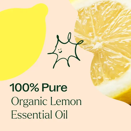 Vista 5 de Aceite esencial orgánico de limón, tratamiento con plantas con certificado USDA , Transparente