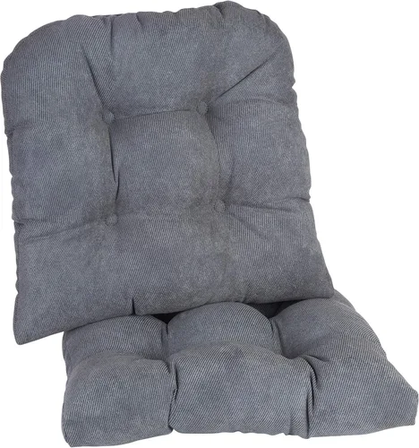 Vista 24 de Klear Vu Gripper - Cojines sobrerellenos antideslizantes universales para silla de comedor para decoración de cocina o uso en la oficina