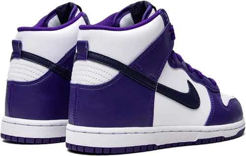 Vista 3 de Nike Youth Dunk High GS DH9751-100 Electro Púrpura Midnght Navy