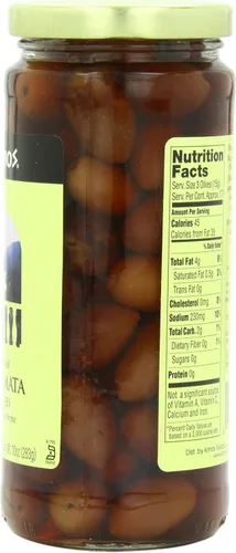 Vista 2 de Krinos Aceitunas Kalamata en salmuera de vinagre, 16.0 onzas (paquete de 6)