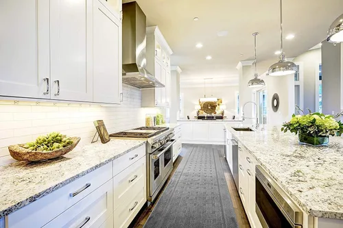 Vista 2 de Alfombra de pasillo de tamaño personalizado, colección oro, marrón