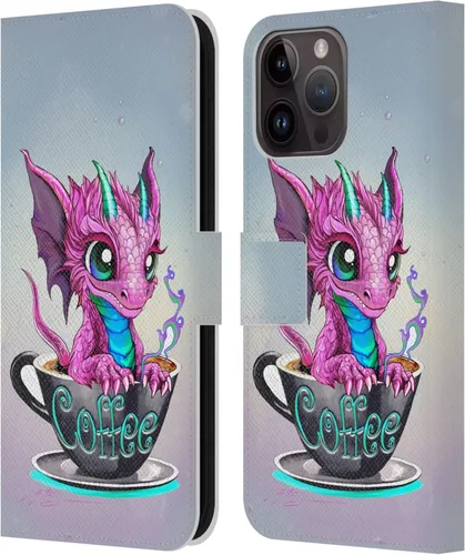 Vista 143 de Head Case Designs Officially Licensed Ruth Thompson Boba Tea Cup O Dragons Leather Wallet Case Compatible with Apple iPhone 7 Plus / 8 Plus