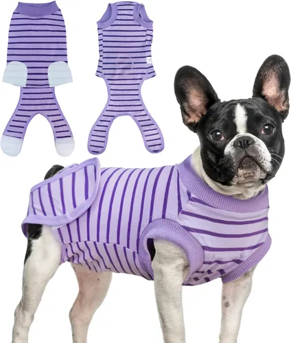 Vista 8 de Traje de Recuperación para Perros, Ropa Post-Cirugía para Mascotas Macho y Hembra, Enterizo Profesional para Perros para Cirugía para Recuperación