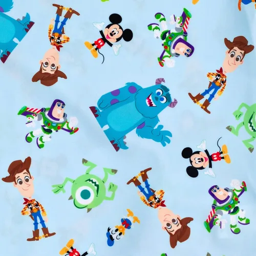 Vista 5 de Disney Pixar D100 Toy Story Monsters Inc. Mickey Mouse Buzz Lightyear - Traje de baño para bebés y niños pequeños