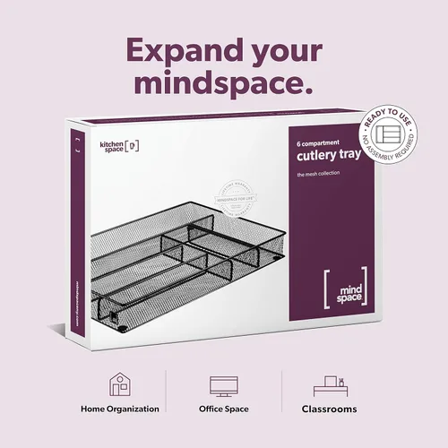 Vista 7 de Organizador de bandeja de cubiertos