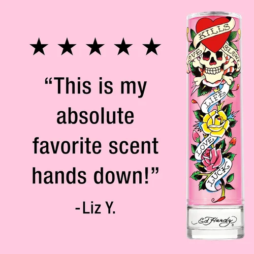 Vista 5 de Ed Hardy Perfume para mujer de Christian Audigier, Eau De Parfum, 1 Fl Oz