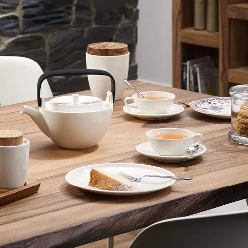 Vista 6 de Villeroy & Boch Artesano Original - Plato de ensalada, 8.5 pulgadas, blanco, 1 unidad (paquete de 1)