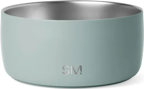 Vista 8 de Simple Modern Tazón de agua de acero inoxidable para mascotas para perros y gatos Cuencos de comida reutilizables y aislados de acero inoxidable
