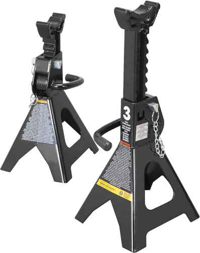 TorinCapacidad de 3 toneladas (6,000 lbs) Capacidad Doble bloqueo de acero de acero, 2 pack, negro, AT43002AB