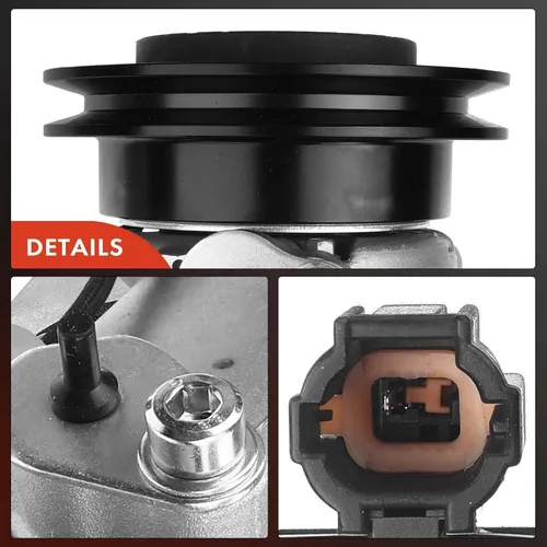 Vista 8 de A-Premium Compresor de aire acondicionado con embrague compatible con Nissan Frontier 2.4L 1998-2004, Xterra 2.4L 2000-2004, estilo DKV14C