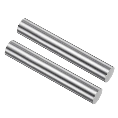 Vista 24 de uxcell 2 piezas varillas de metal redondas de acero, 2 mm x 200 mm de acero de alta velocidad (HSS) barra de torno herramienta, para eje engranaje