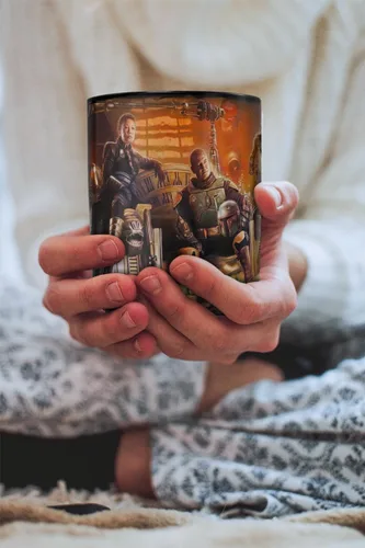 Vista 6 de Morphing Mugs Star Wars - The Book of Boba Fett - Un nuevo comienzo - Una Una nueva pista de comienzo