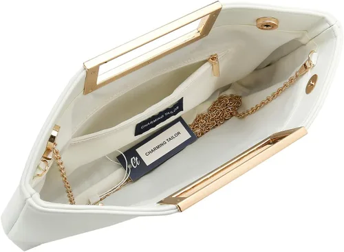 Vista 5 de Bolso de mano elegante de CHARMING TAILOR, de piel sintética, convertible, para mujer