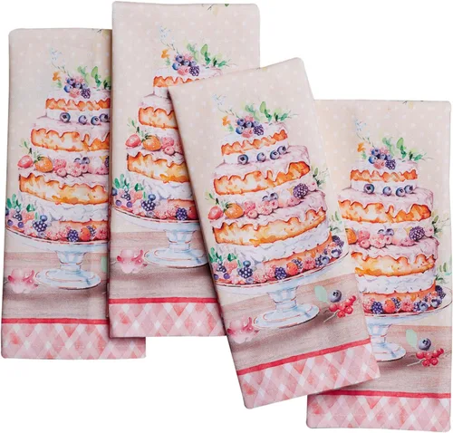 Vista 10 de Maison d' Hermine Juego de 4 servilletas de tela 100% algodón, suaves y duraderas, servilletas cuadradas reutilizables para uso diario, lavables