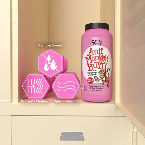 Vista 5 de Anti Monkey Butt Lady Powder, 2