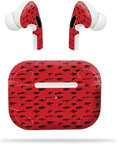 Vista 5 de MightySkins - Compatible con Apple Airpods Pro – Estrella del ejército Funda protectora de vinilo duradera y única Fácil de aplicar, quitar