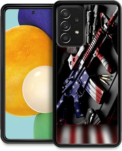 Vista 63 de Funda compatible con Samsung Galaxy A53 5G, diseño de elefantes africanos, diseño de patrón increíble, a prueba de golpes, antiarañazos, carcasa