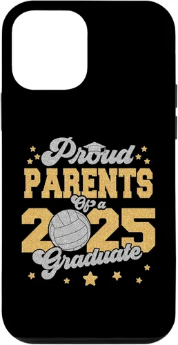 Vista 16 de iPhone XR Parents of a 2025 Graduate Prom Graduation 25 VolleyBall Case