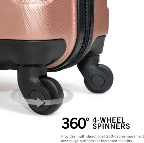 Vista 4 de Kenneth Cole Reaction Out Of Bounds - Equipaje de transporte vertical, Rose gold), 5705052RG