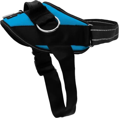 Vista 12 de ShawnCo Arnés esencial para perro, chaleco sin tirones para mascotas con 3 clips de correa, sin estrangulamiento, reflectante, ajustable