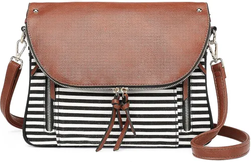 Crossbody Bags for Women, Large Capacity Canvas Travel Purses and Handbags for Women, Shoulder Messenger Bag for Daily Use