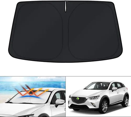 Vista 48 de KUST Parasol para parabrisas para Chevy Malibu 2013 2014 2015 accesorios de ventana cubierta solar plegable bloquea los rayos UV mantener el coche