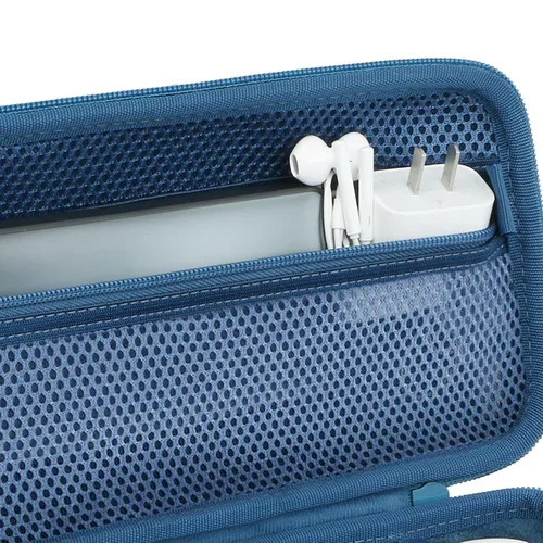 Vista 5 de Aenllosi Estuche de transporte rígido de repuesto para Logitech G Cloud Gaming de mano, azul (solo caja)