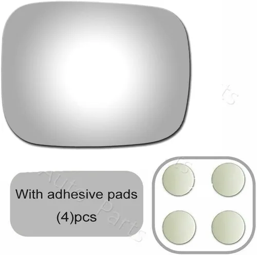 Vista 4 de ReYee Espejo lateral de cristal para Volvo V70 2007-2010 XC70 2007-2010 XC90 2007-2014 Pasajero lado derecho espejo de repuesto sin placa