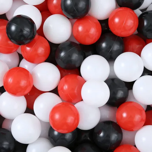 Vista 18 de Pelotas de plástico para hoyo de bolas, juego de 100 piezas, 2.2" de diámetro, sin ftalatos ni BPA, pelotas de plástico para niños pequeños