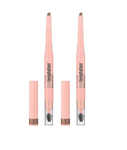 Vista 6 de Maybelline Total Temptation Lápiz Delineador de Cejas, Rubio, 1 Unidad