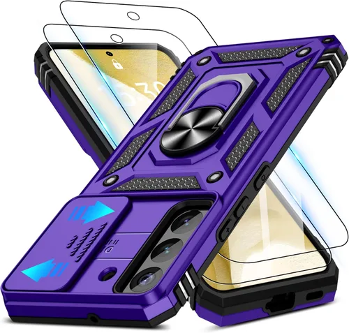 Vista 54 de ATUMP for Samsung Galaxy S20-FE 5G Case with Camera Lens Cover & HD Screen Protector(2 Pack), [10FT Military Grade Drop Protection] Magnetic Holder