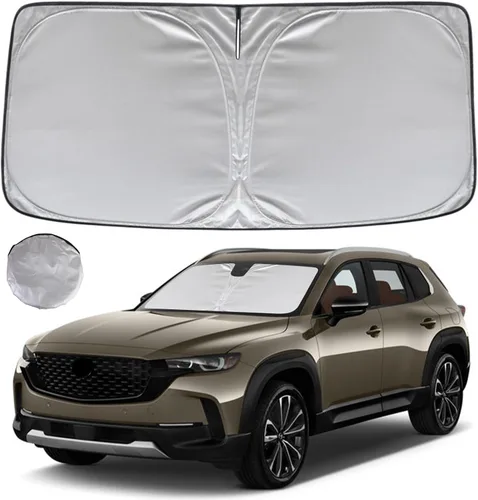 Vista 40 de KAYZT Parabrisas Protector Solar para 1992-2005 Mercedes-Benz Clase E E300 E320 E280 E420 E430 E500 Parabrisas Plegable Accesorios Personalizados