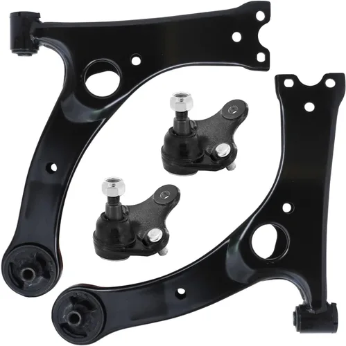 Vista 82 de Detroit Axle - Kit de 4 brazos de control de extremo delantero para Dodge Dart 13-16, Chrysler 200 15-17, 2 brazos de control inferiores, 2 extremos