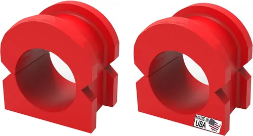 PAR Kit de bujes CODE RED EXTREME para barra estabilizadora delantera FITS Escalade, Silverado, Avalanche, Suburban, Tahoe, Sierra, Yukon, 2007-2020