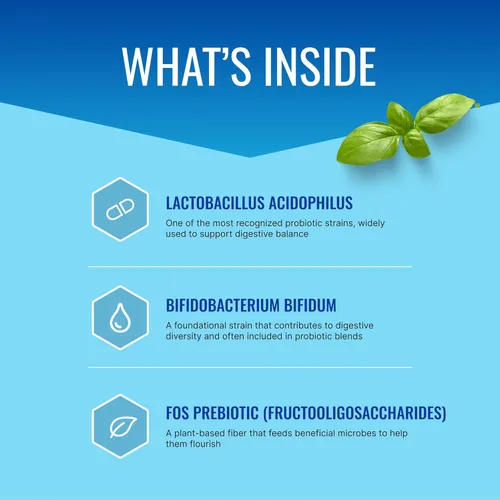 Vista 3 de Approved Science Probiótico con prebiótico - 10 cepas - 25 mil millones de UFC - 1 botella - vegano