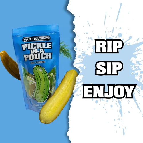 Vista 3 de Van Holten's Pickles - Pepinillo jumbo de eneldo, paquete de 12