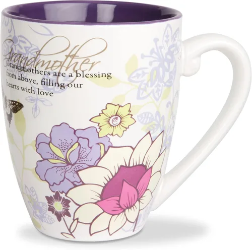 Vista 12 de Pavilion Mark taza de la serie "My Words" con la inscripción "Mother". 20 onzas, 4 3/4 pulgadas