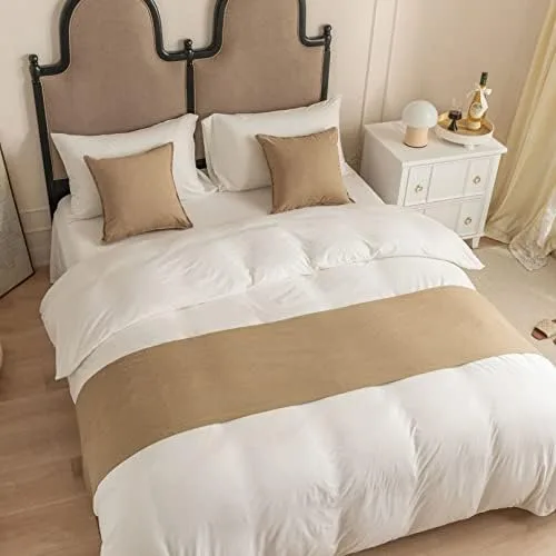 Vista 14 de Fundas de almohada a juego de 17.7 x 17.7 in, paquete de 1 funda de cojín cuadrada sin núcleo con cremallera invisible Marrón ámbar