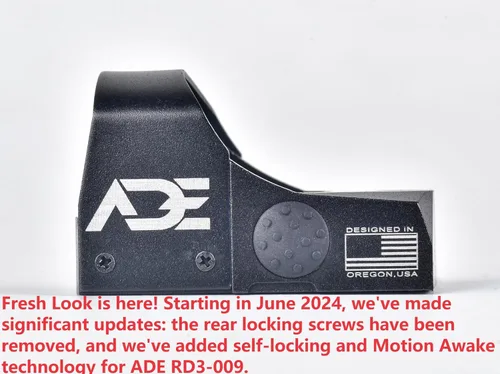 Vista 5 de Ade RD3-009-Crusader Red Dot Reflex Sight para pistola Glock MOS System Pistol