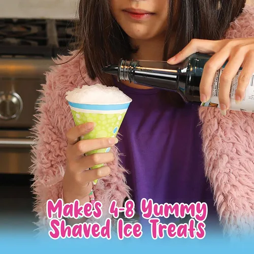 Vista 5 de Hawaiian Shaved Ice Paquete de 3 sabores de jarabes para conos de hielo granizado, 3 pintas