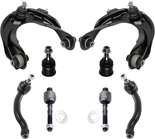 Vista 110 de Detroit Axle - Kit de 8 piezas para Chevy GMC Silverado Sierra Suburban 1500 Yukon Cadillac Escalade 2 brazos de control superior, 2 barras