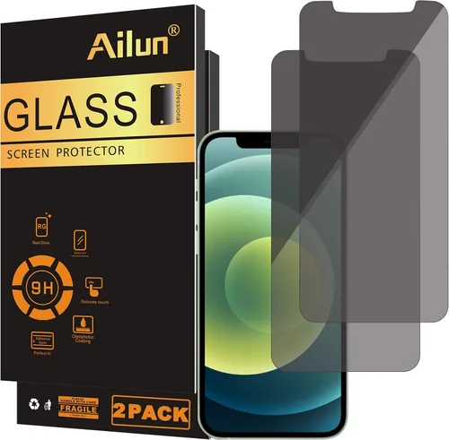 Vista 19 de Ailun - Protector de pantalla de privacidad para iPhone 11 Pro Max/iPhone XS Max [6,5 pulgadas], 2 unidades, antiespía, apto para usar con funda