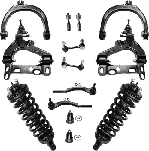 Vista 16 de Detroit Axle - Kit de suspensión RWD Front End de 16 piezas para Chrysler 300 Dodge Charger Challenger Magnum, brazos de control, rótulas