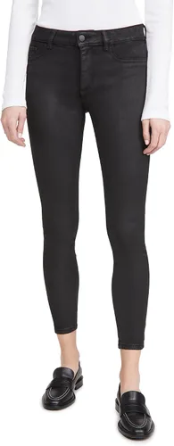DL1961 Florence - Tobillo ajustado de tiro medio en Medina Coated Ultimate, Medina Coated Ultimate