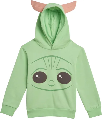 Vista 2 de STAR WARS The Mandalorian The Child Cosplay - Sudadera con capucha para bebés y niños grandes